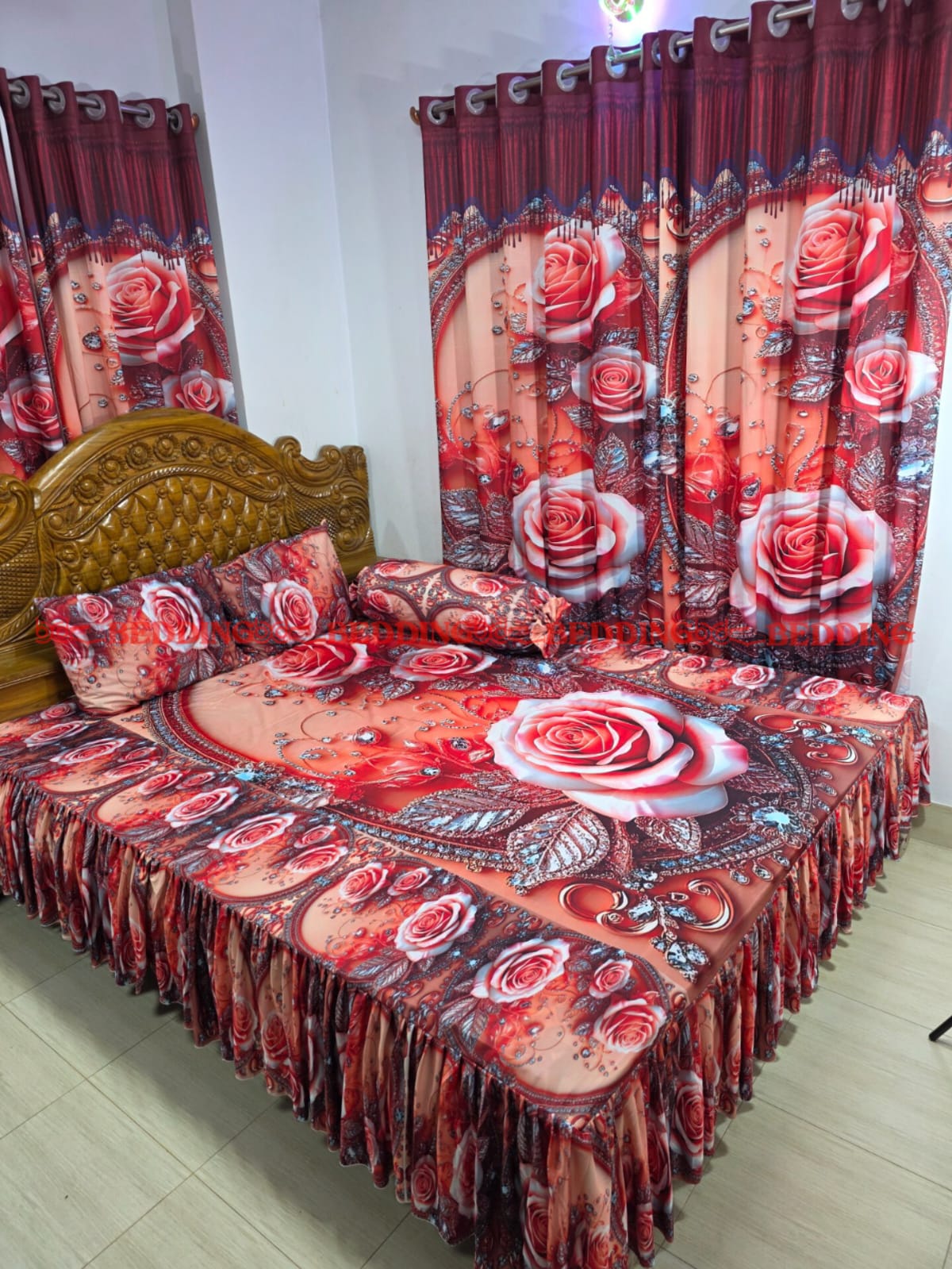 3D প্রিমিয়াম কুচি চাদর