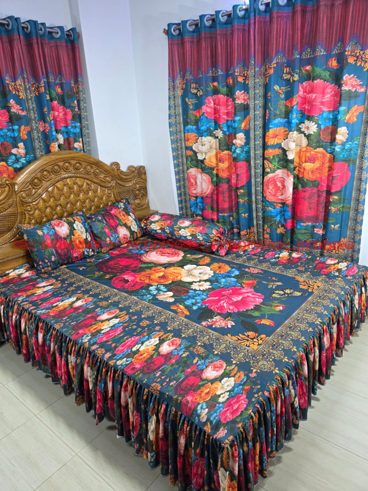 3D প্রিমিয়াম কুচি চাদর