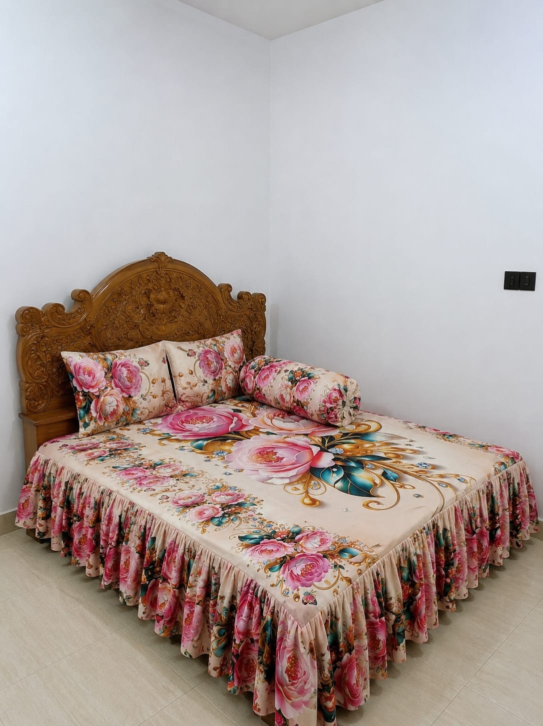 3D প্রিমিয়াম কুচি চাদর