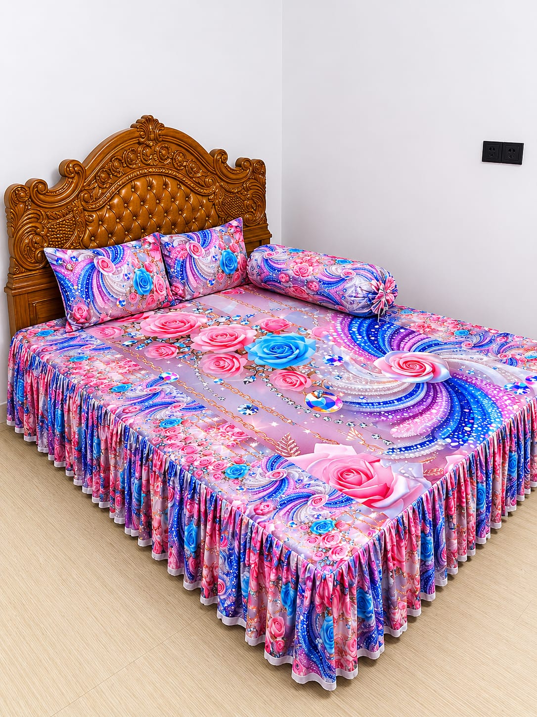 3D প্রিমিয়াম কুচি চাদর
